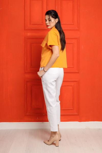 Блуза YFS 5605 оранжевый - фото 3