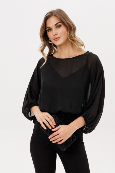 Блуза EOLA 3009 черный - фото 4