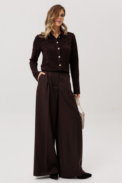 Брюки EOLA 3007 шоколадный - фото 1