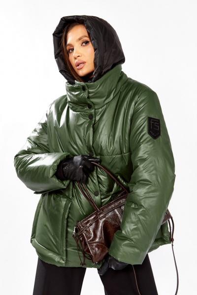 Куртка Lady Secret 7297 зеленый - фото 4