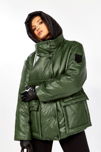 Куртка Lady Secret 7297 зеленый - фото 5