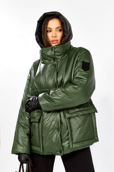 Куртка Lady Secret 7297 зеленый - фото 3