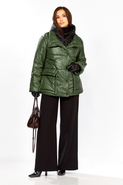 Куртка Lady Secret 7297 зеленый - фото 12