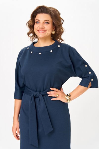 Платье Bonna Image 977/1 синий - фото 9