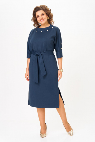 Платье Bonna Image 977/1 синий - фото 8