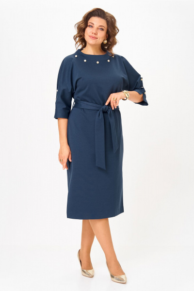 Платье Bonna Image 977/1 синий - фото 2