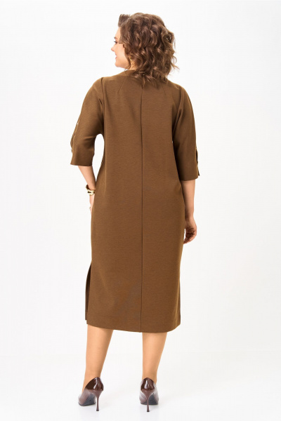 Платье Bonna Image 977/1 горчичный - фото 9