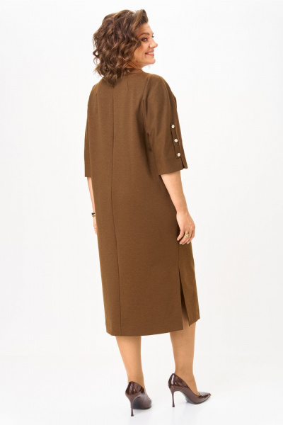 Платье Bonna Image 977/1 горчичный - фото 8