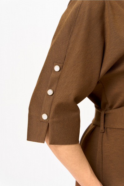 Платье Bonna Image 977/1 горчичный - фото 5