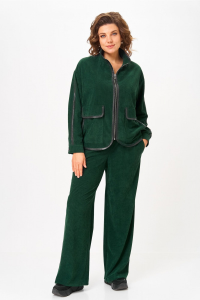 Бомбер, брюки Bonna Image 1017/2 зеленый - фото 11