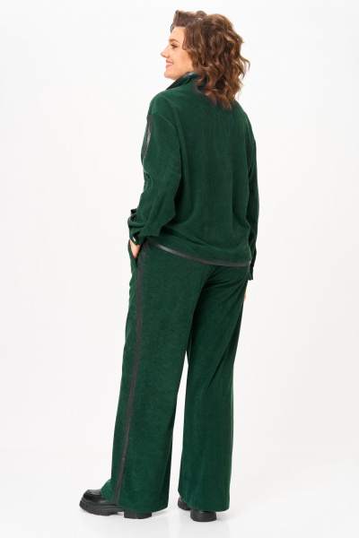 Бомбер, брюки Bonna Image 1017/2 зеленый - фото 8