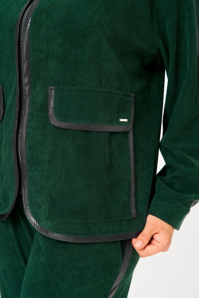 Бомбер, брюки Bonna Image 1017/2 зеленый - фото 4