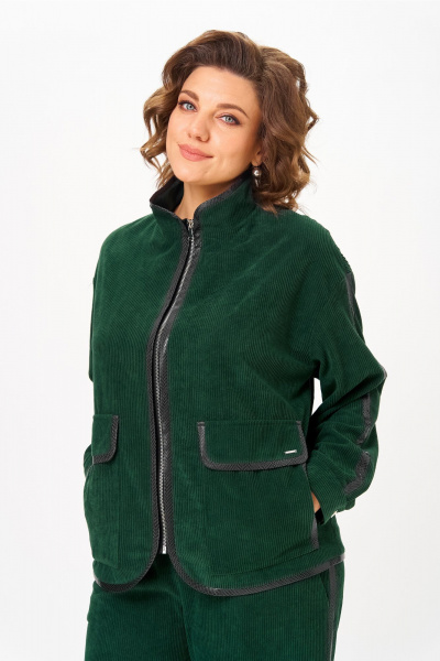 Бомбер, брюки Bonna Image 1017/2 зеленый - фото 3