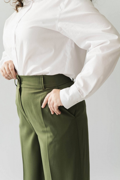 Брюки Legend Style P-026 зеленый_чай - фото 4