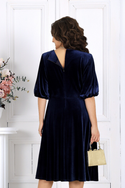 Платье Ninele 6025 темно-синий - фото 10