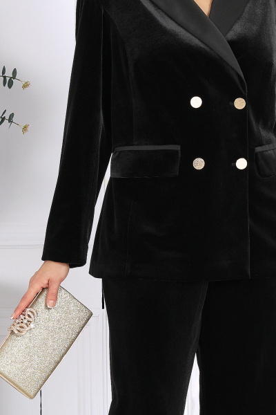 Брюки, жакет Ninele 6032 угольный - фото 5