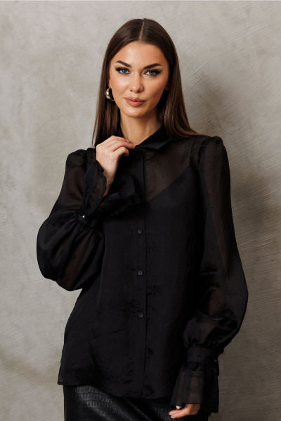 Блуза Butеr 3131 черный - фото 2