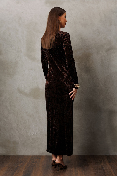 Платье Butеr 3183 коричневый - фото 6