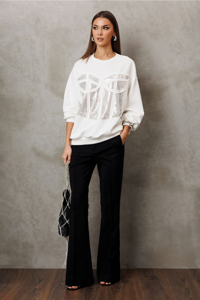 Джемпер Butеr 3235 молочный - фото 1