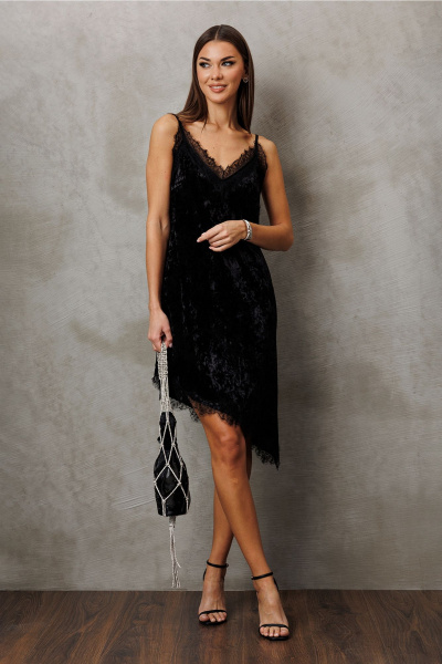 Платье Butеr 3236 черный - фото 2
