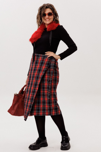 Юбка Anelli 1776 шотландская_роза - фото 9