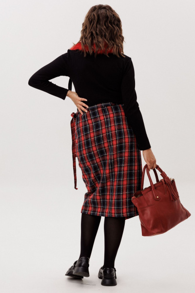 Юбка Anelli 1776 шотландская_роза - фото 7