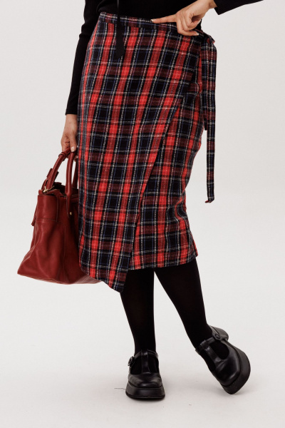 Юбка Anelli 1776 шотландская_роза - фото 2