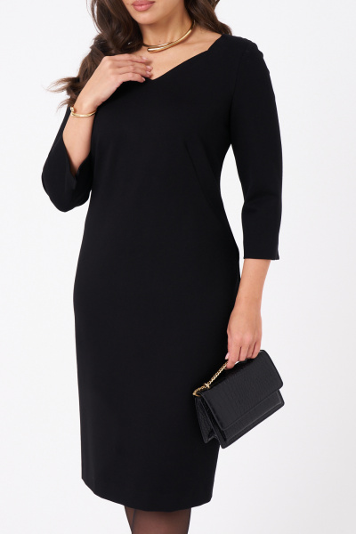 Платье Панда 111780 черный - фото 4