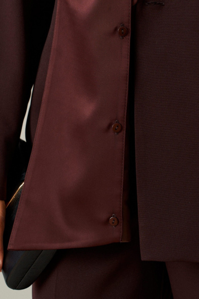 Брюки, жакет Beautiful&Free 6405 шоколад - фото 7