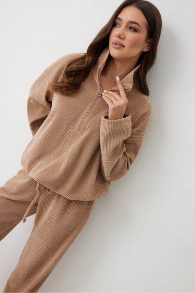 Джемпер T.N.D М157/1 кофе - фото 4