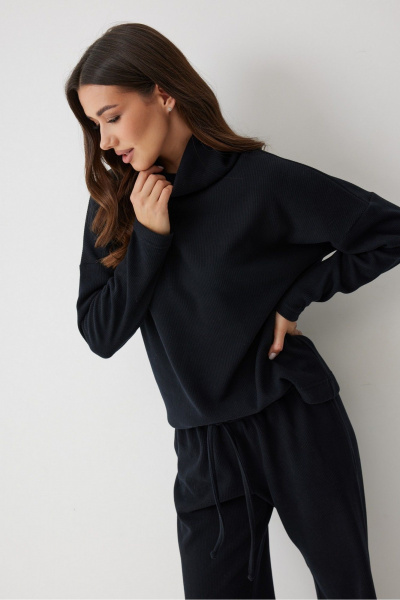 Джемпер T.N.D М162 черный - фото 3