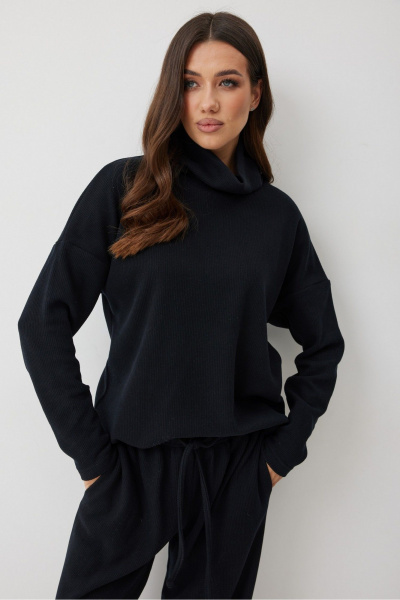 Джемпер T.N.D М162 черный - фото 2