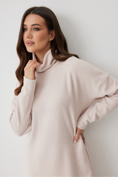 Платье T.N.D М241 нежно-розовый - фото 3