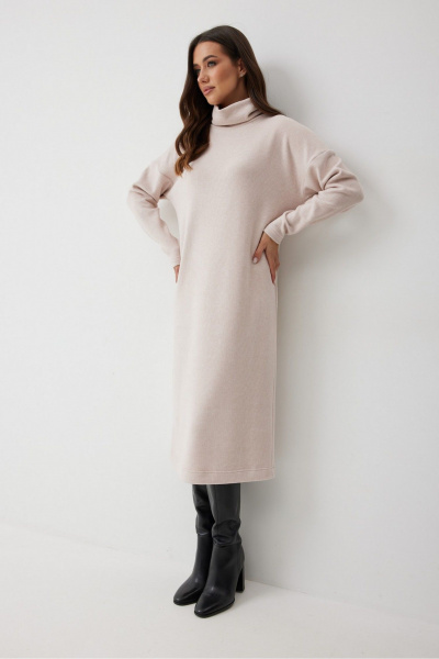 Платье T.N.D М241 нежно-розовый - фото 2