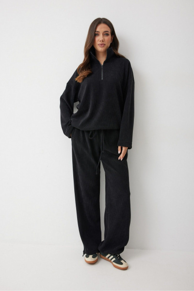 Брюки T.N.D М377 черный - фото 1