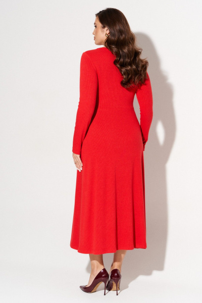 Платье AltaModa 1043-1 красный - фото 6