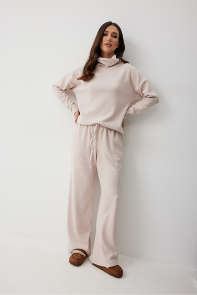 Брюки T.N.D М378 нежно-розовый - фото 5