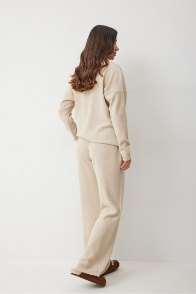 Брюки T.N.D М378/1 бежевый - фото 9