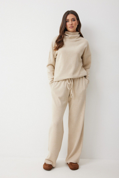 Брюки T.N.D М378/1 бежевый - фото 1