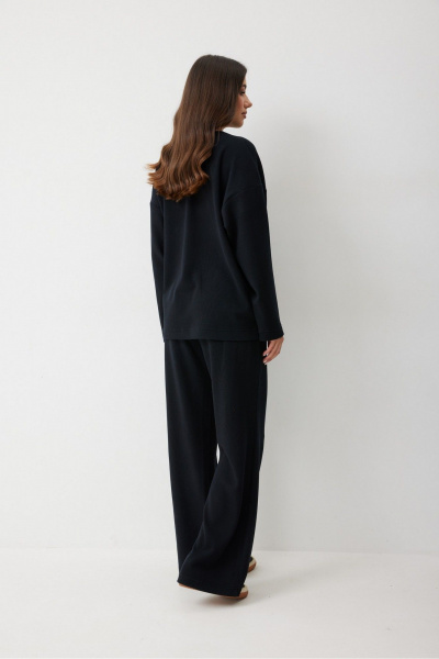 Брюки T.N.D М378/2 черный - фото 6