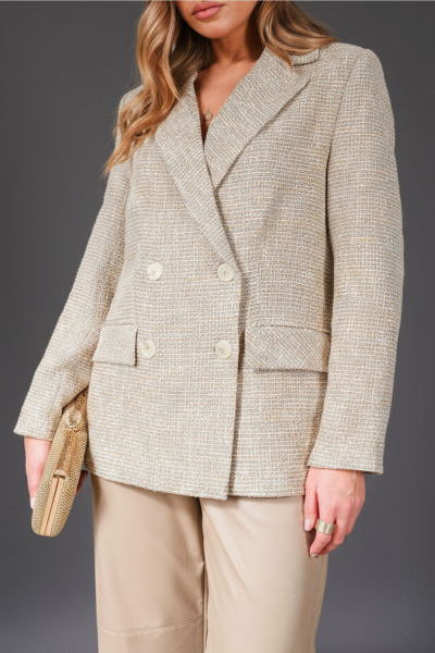 Жакет Erika 1658 коричневый - фото 1