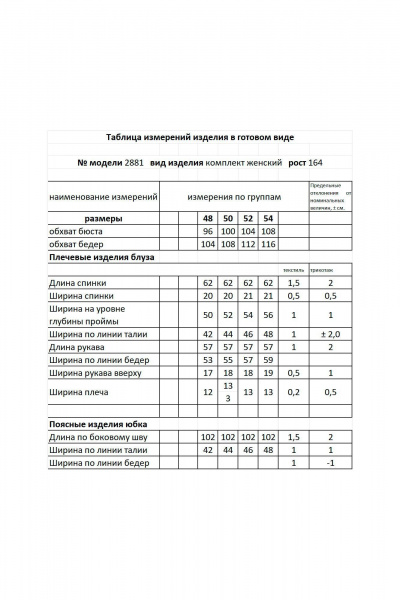 Жакет, юбка Мода Юрс 25-2881 серый - фото 7