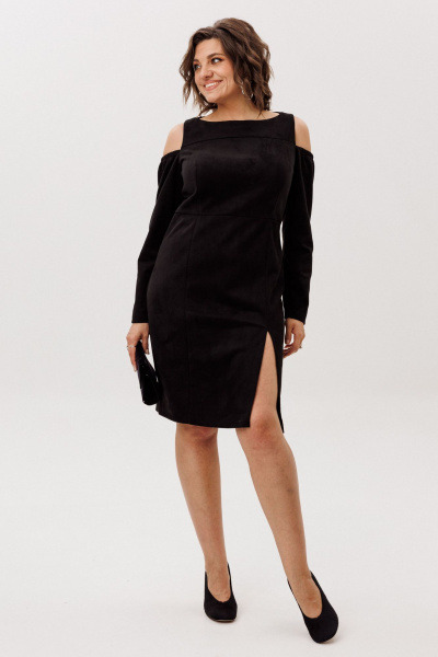 Платье Anelli 1757 бархатная_ночь - фото 9
