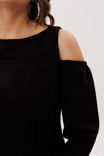 Платье Anelli 1757 бархатная_ночь - фото 6