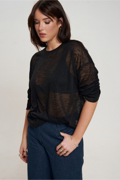 Джемпер JRSy 2646 черный - фото 1