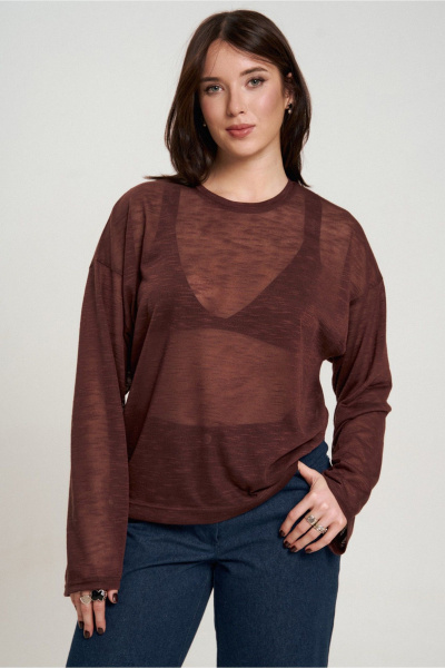 Джемпер JRSy 2646 шоколад - фото 1