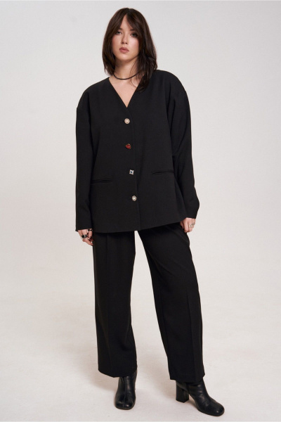 Жакет JRSy 2650 черный - фото 1