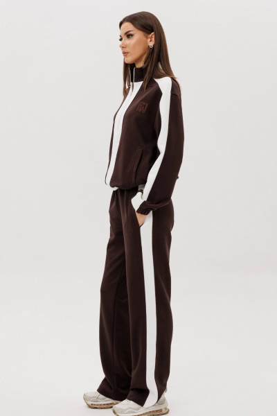 Брюки, джемпер Fantazia Mod 5330 шоколад - фото 6