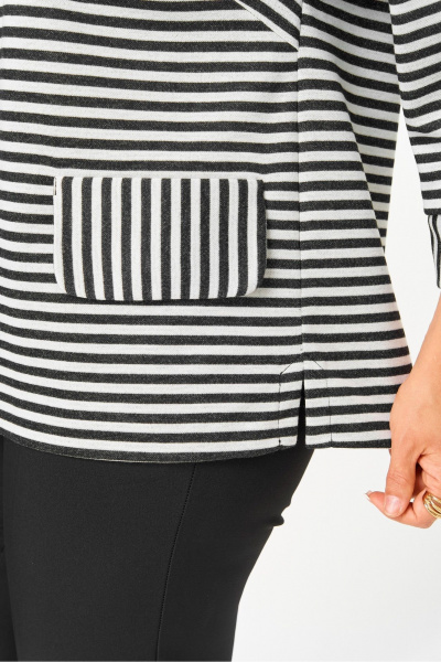 Блуза DaLi 5808 полоска - фото 5
