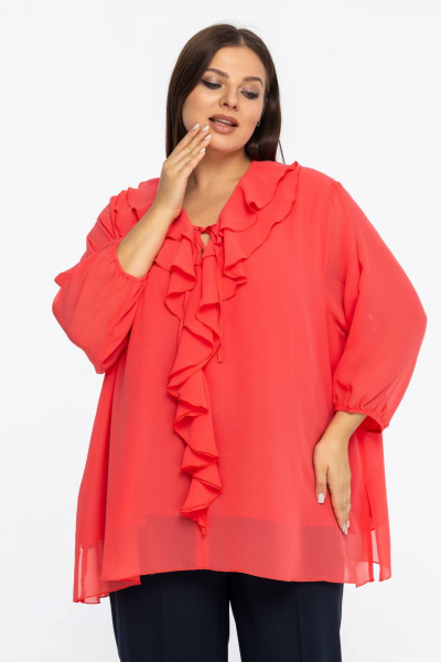 Блуза Avila 1006 коралловый - фото 2